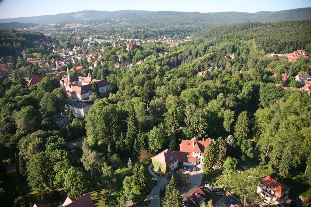 Hotel Willa Zameczek Bad Altheide Exterior foto